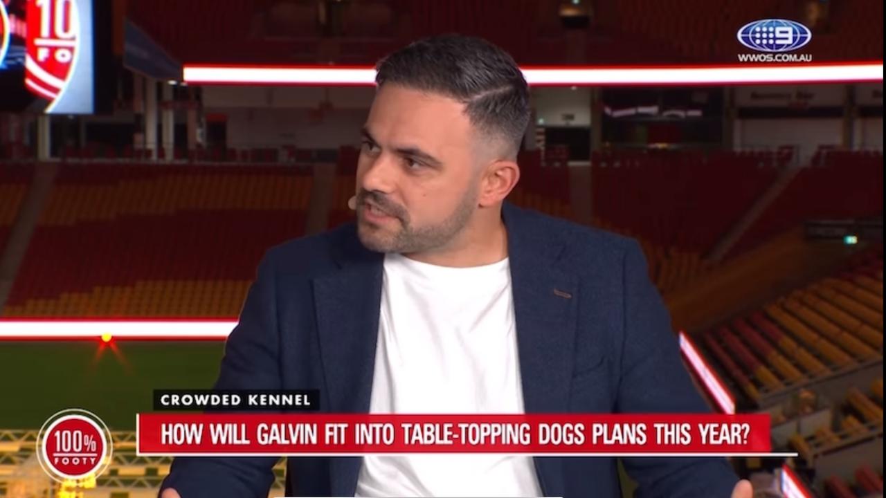 Michael Chammas questioned whether Gould had been misleading about the Bulldogs’ pursuit of Lachie Galvin.