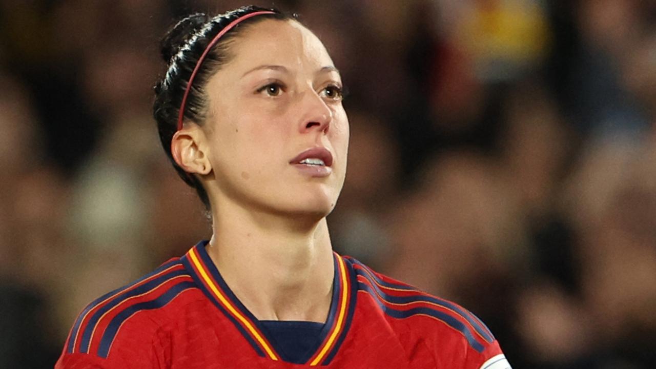 Jennifer Hermoso during the tournament. Photo by STEVE CHRISTO / AFP.