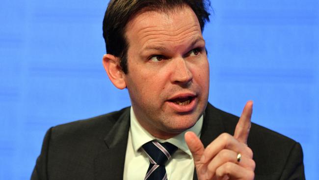 Minister for Resources Matt Canavan. Pic: AAP