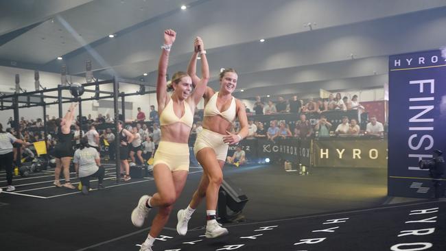 10000 athletes put their fitness to the test in a massive Hyrox competition this weekend (14-15 Dec) at Melbourne Exhibition and Convention Centre. Picture Valeriu Campan