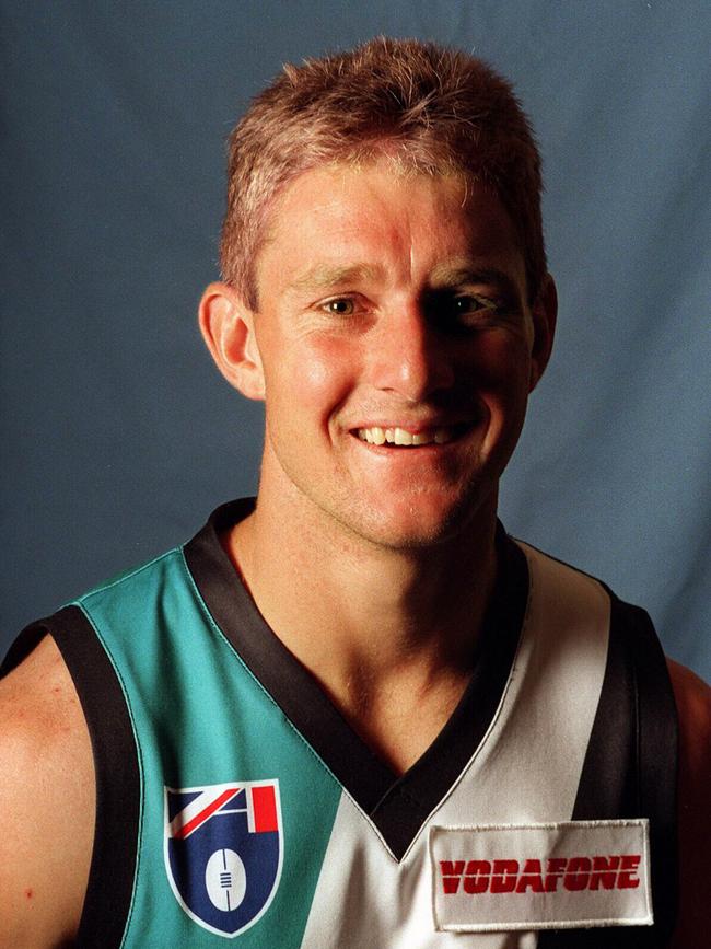 Shayne Breuer in his Port Adelaide days.