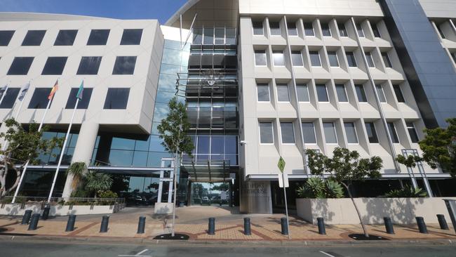 Brent Franklin Davis, 41, pleaded guilty in the Southport District Court to a trio of charges related to accessing, transmitting, and possessing child exploitation material. Picture: NewsWire / Richard Gosling