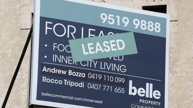 SYDNEY, AUSTRALIA - SEPTEMBER 23, 2020: Retail Shops and Restaurants are forced to close due to the impact of Corona Virus, as you walk the streets of Newtown For Lease signs are displayed on the windows in Sydney, Australia, on SEPTEMBER 23 2020. Picture: NCA Newswire / Gaye Gerard