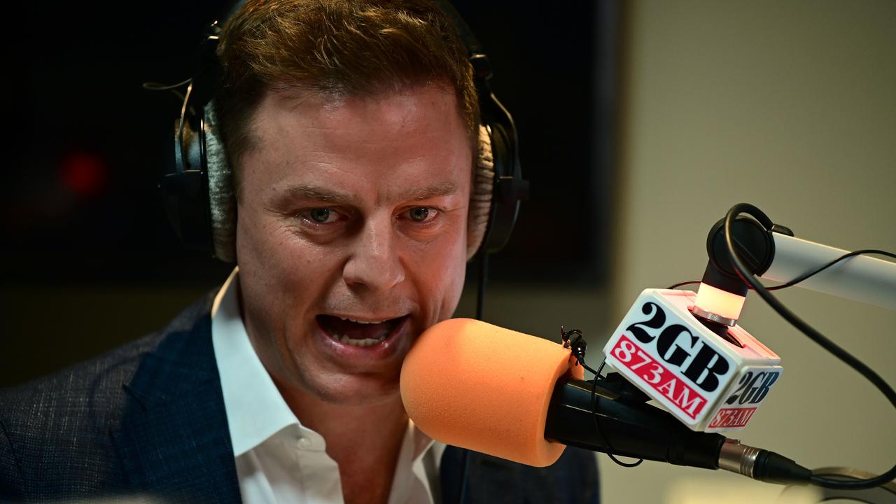 2GB host Ben Fordham unloaded on the Independent Education Union. (AAP Image/Joel Carrett)