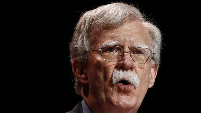 Paraphrased excerpts of John Bolton’s upcoming book made their way to The New York Times over the weekend. Picture: AP/Patrick Semansky