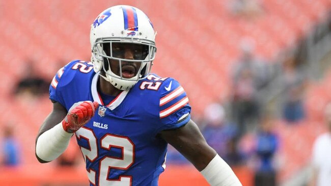 Star recruit Vontae Davis lasted just six quarters at the Bills. Picture: Getty Images