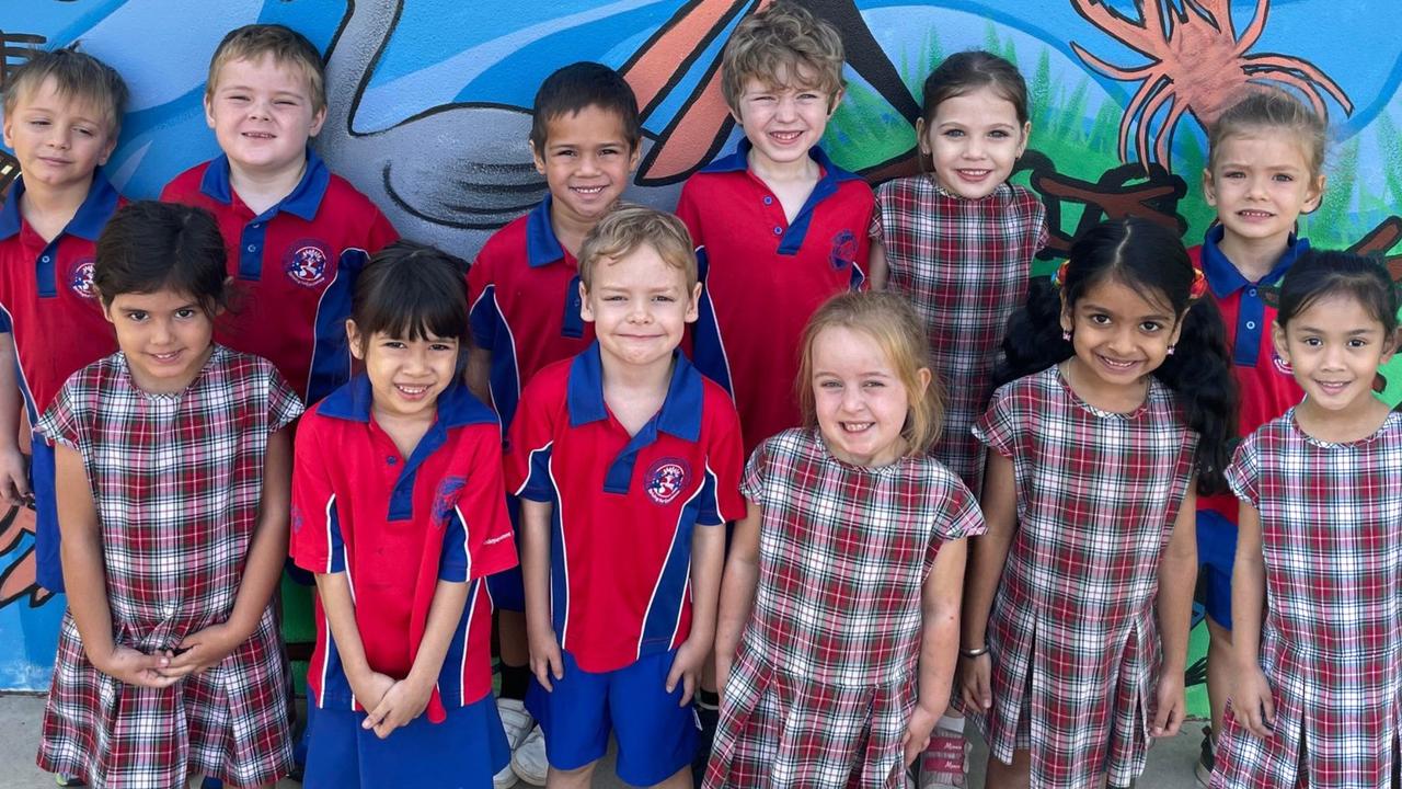 DRIVER PRIMARY SCHOOL Transition Room 2 BACK ROW (L-R): Noah, Hayden, Kyrie, Bronson, Ally, Eamon. FRONT ROW (L-R): Sophie, Angela, **, Ashar, Shanaya, Armani. Picture: AJ McArthur