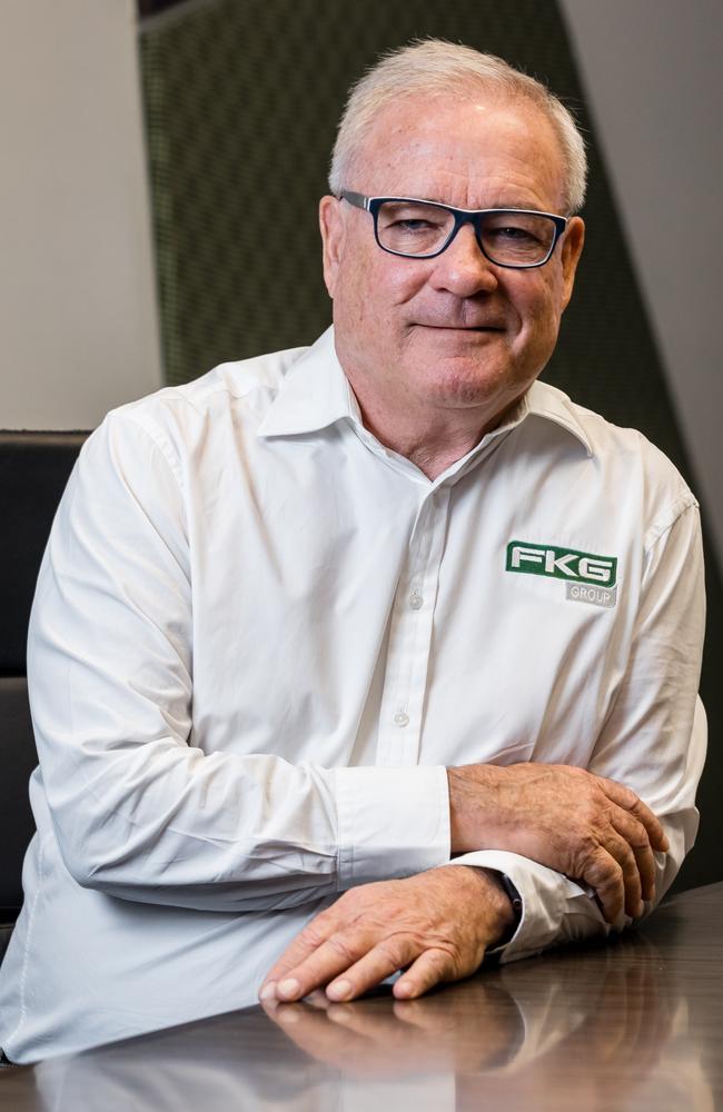 FKG Group executive chairman and Toowoomba business identity Gary Gardner. Picture by Andrew Coates, Salt Studios