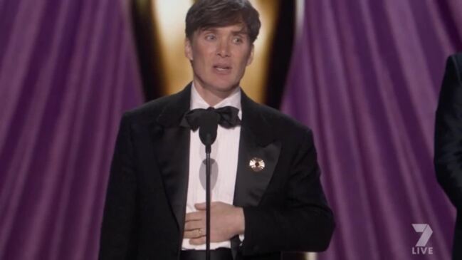 Cillian Murphy wins Best Actor at the Oscars 2024