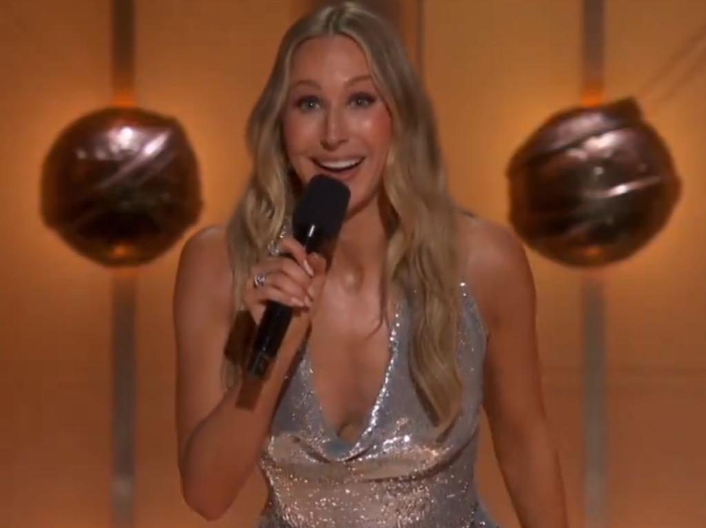 Nikki Glaser hosted the 2025 Golden Globes.