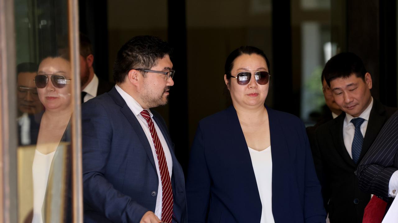 Jie Shao pictured (centre) has pleaded not guilty to manslaughter. Picture: NCA NewsWire/Damian Shaw.