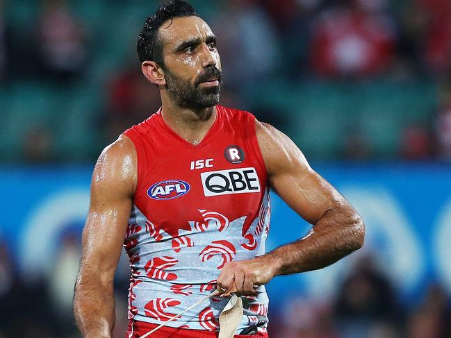 Adam Goodes ‘glad’ he was called an ‘ape’