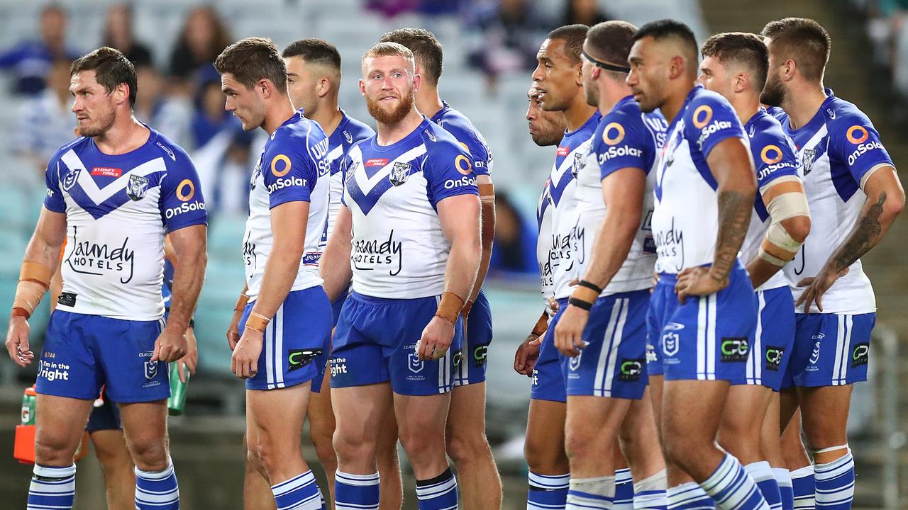 The Bulldogs are yet to win a game this season. Picture: Mark Metcalfe/Getty Images