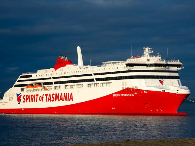 Alamy Live News. 2YRB6W8 Leith, Edinburgh, Scotland, UK.  3rd December, 2024.  The newly built Spirit of Tasmania IV passenger ferry arrives at Port of Leith to be. Mothballed for up to two years. The 212m-long dual-fuel  ferry will be stored at Port of Leith because it is too large to fit the existing berths in the Australian city of Devonport. It was moved from it?s shipyard in Finland because of winter pack ice. The controversy has been politicians resign and is being called the biggest State scandal in a decade.  Iain Masterton/Alamy Live News This is an Alamy Live News image and may not be part of your current Alamy deal . If you are unsure, please contact our sales team to check.