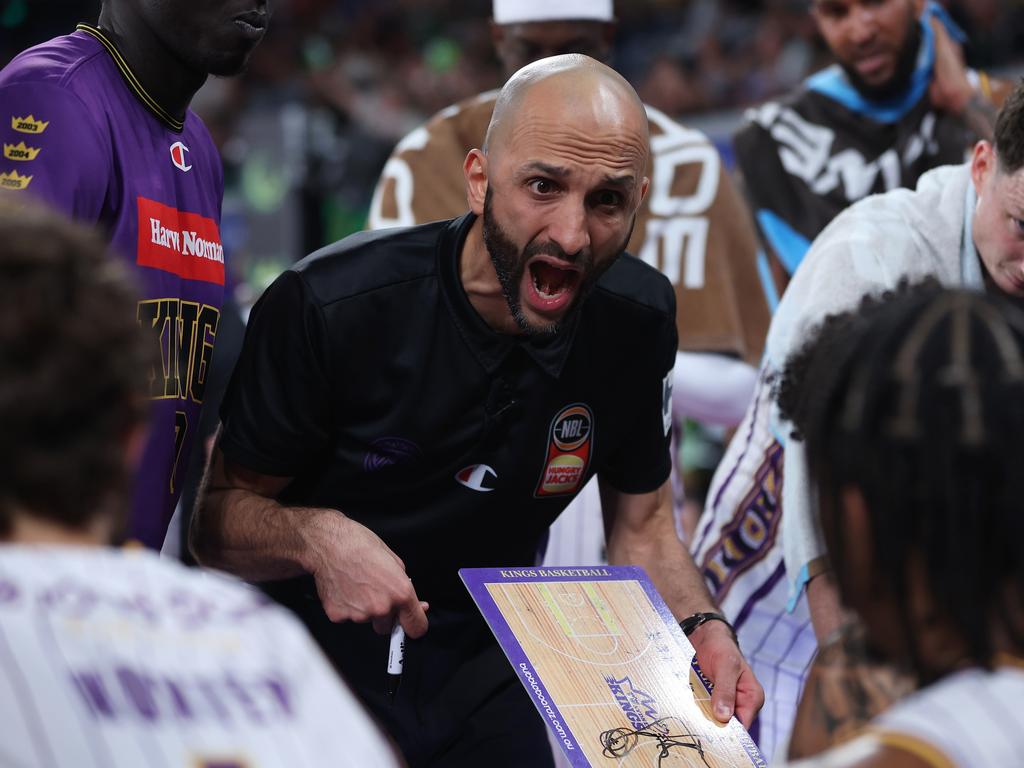 Can the Kings make a deep playoff run for coach Mahmoud Abdelfattah. Picture: Getty Images