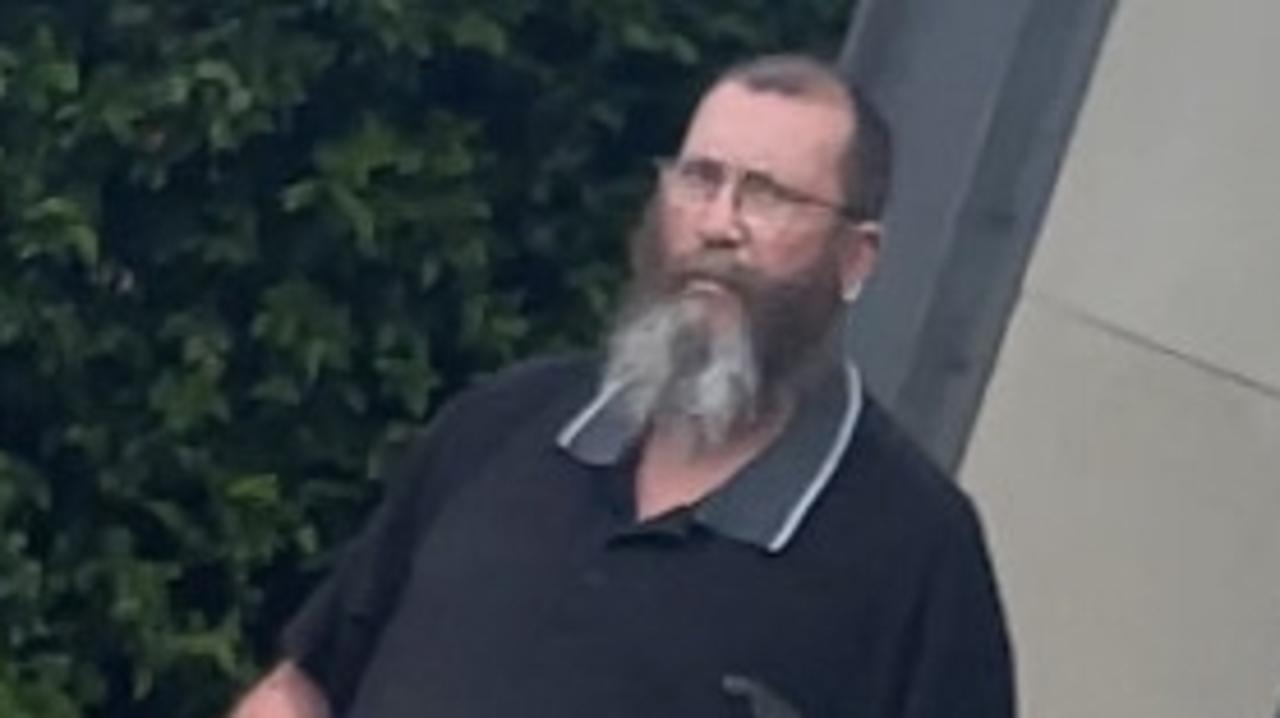 Steven William Carter leaving the Latrobe Valley Magistratesâ Court on Friday.