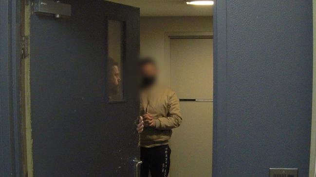 Strike Force investigators arrested a 37-year-old man at Sydney Airport over his alleged role in a $1.2m laundering syndicate. Picture: NSW Police.