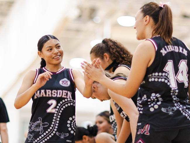 Malaya Au (Marsden State High) at the Basketball Australia Schools Championships. Picture: Taylor Earnshaw