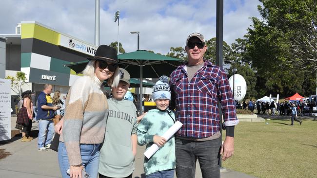 Coffs Harbour league fans were out in force to watch the Cronulla Sharks take on the Gold Coast Titans at C.ex Stadium. Photo: Tim Jarrett