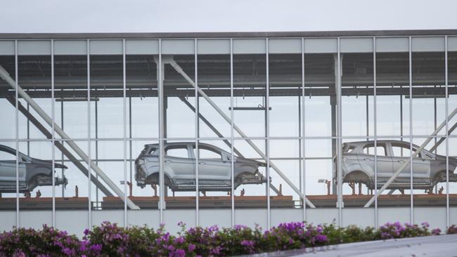 THAILAND 28 September 2016 .. A view looking into the Ford manufacturing facility outside of Bangkok. Picture: Patrick Brown