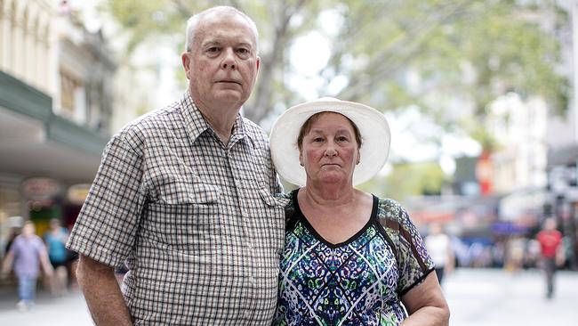 Niels and Joyce Petersen are battling BOQ in a class action. Picture: Jack Tran