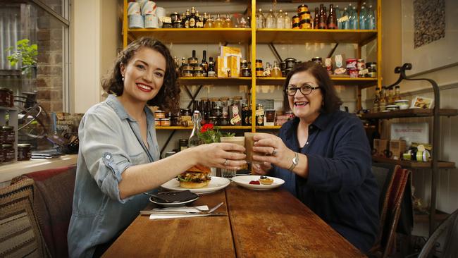 Mallalieu in Hawthorn is a beautiful gift shop owned by Kathy Wadsworth and her daughter Hannah runs the cafe. Picture: David Caird