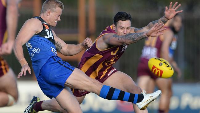 Nick Hay (right) in action for Subi.