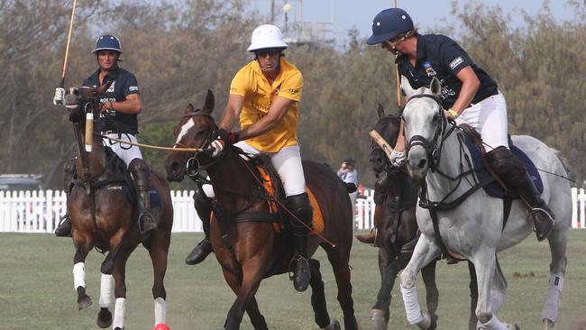 Pictured at the Spit Main Beach During the Magic Millions Polo, Nacho Figueras. Pic Mike Batterham