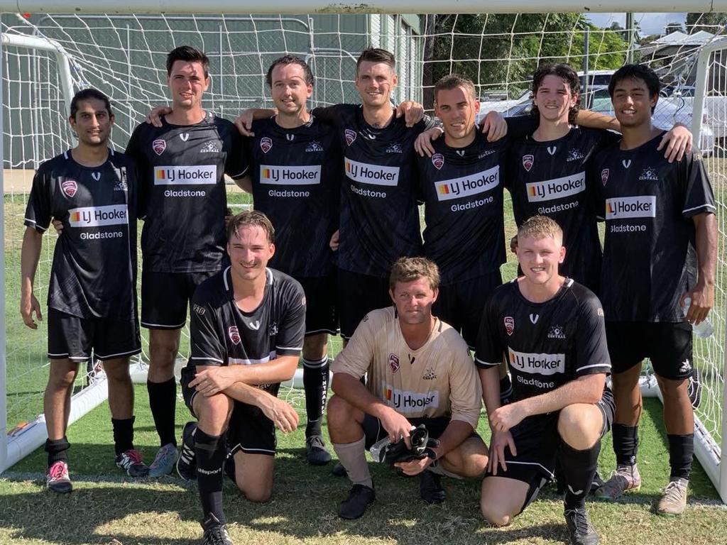 Central beat Clinton in extra time to win the Frenchville Football six-a-side men's A final played at Rockhampton's Jardine Park.