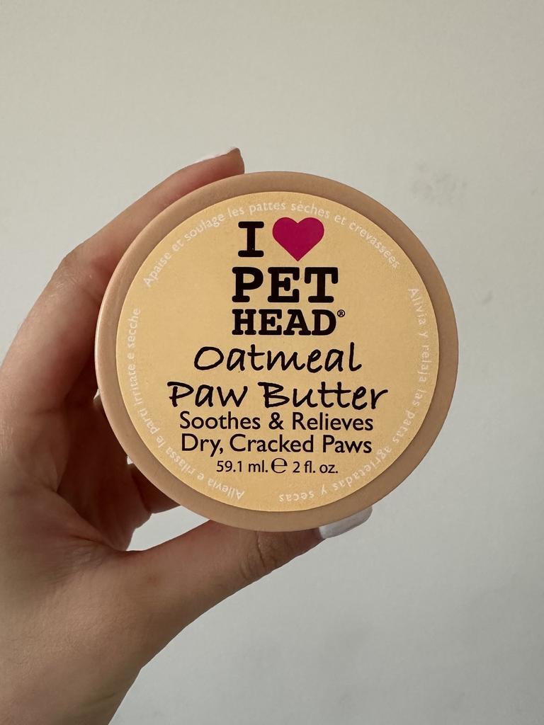 Pet Head On All Paws Coconut Paw Butter. Picture: Harriet Amurao/news.com.au checkout