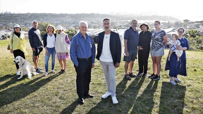 The ECAJ’s co-chief executives, Peter Wertheim, front-left, standing alongside Alex Ryvchin. Picture: Sam Ruttyn