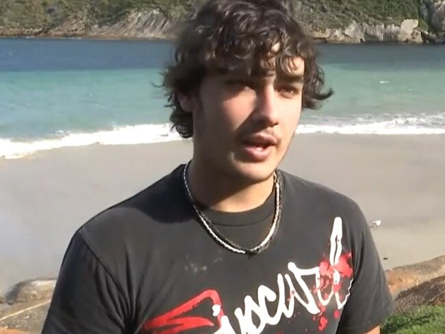 Best mate saves teen from shark attack