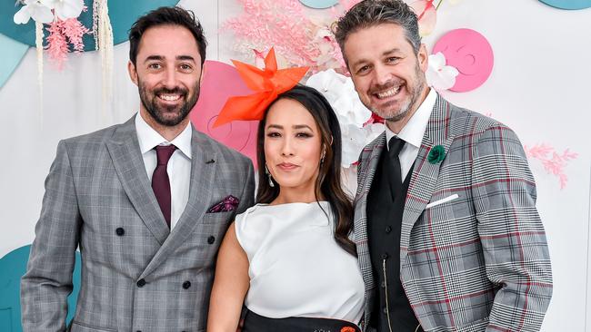 MasterChef Australia's 2020 judges Jock Zonfrillo, Melissa Leong and Andy Allen. Picture: Jake Nowakowski