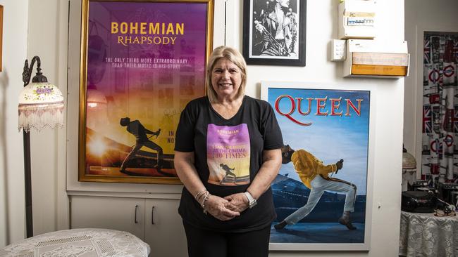 Joanne Connor is the Guinness World Records holder for “the most cinema productions attended – same film”- after watch Bohemian Rhapsody 108 times. Picture: Mark Cranitch.