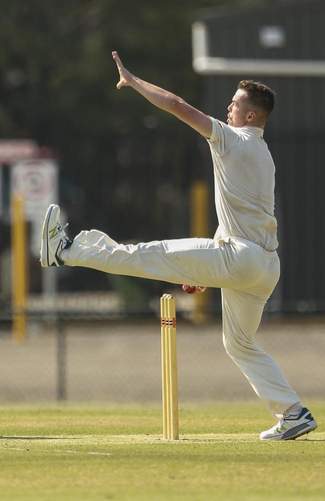 St Kilda paceman Shea Gribben. Picture: Valeriu Campan