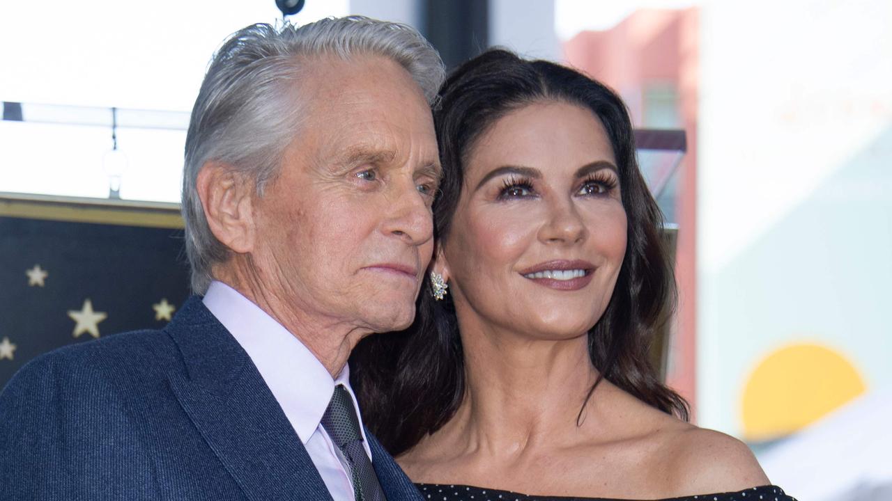 Michael Douglas and Catherine Zeta-Jones in 2018. Picture: Supplied