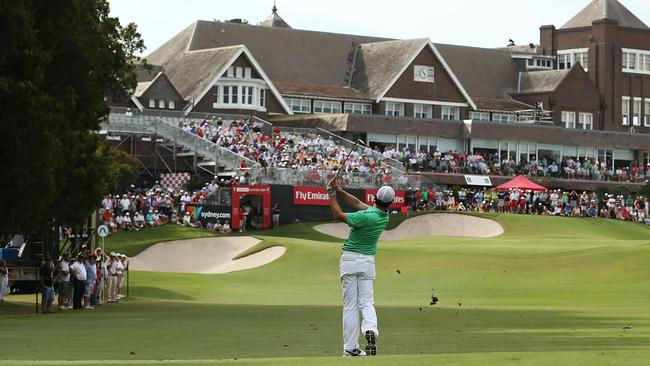 The answer to Q12 is on target at Royal Sydney in 2013 Picture: Getty Images