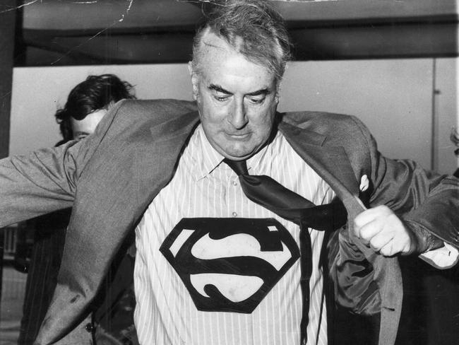 Gough Whitlam, Prime Minister of Australia (1972-1975), picture in 1974.