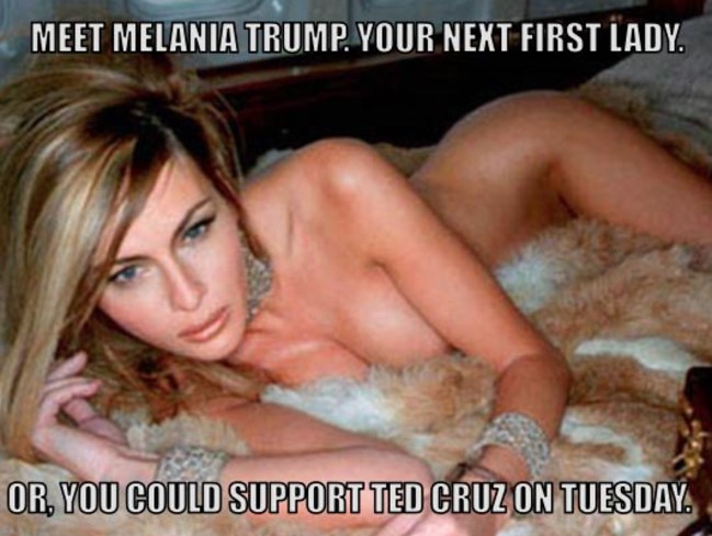 The ad featuring Donald Trump’s wife Melania that has got him so upset.