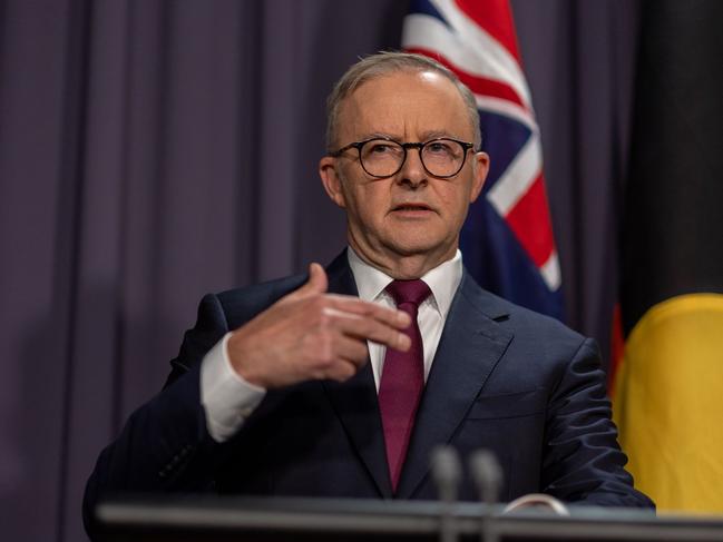 Prime Minister Anthony Albanese is expected to have to negotiate with the Greens on future climate legislation. Picture: NCA NewsWire / Gary Ramage