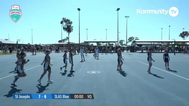 Replay: Netball Queensland Primary School Cup - Championship Playoffs - Bargara Turtles v Emmanuel College