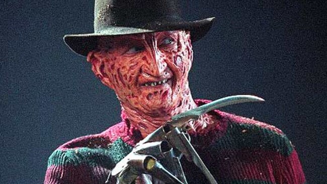 Freddie Kruger from A Nightmare on Elm Street.