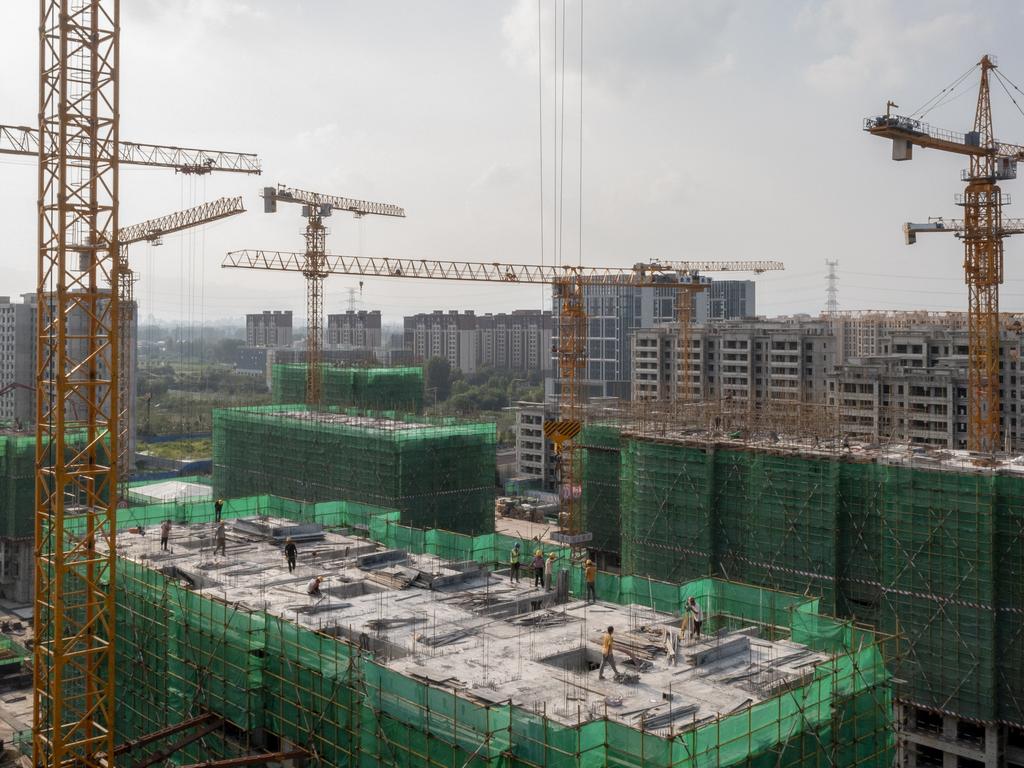 The China Evergrande Group Royal Peak residential development under construction in Beijing, China, on Friday, July 29, 2022. Picture: Bloomberg
