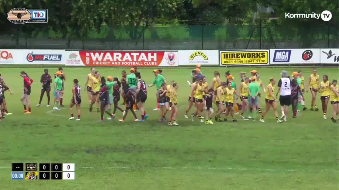 Replay: Tiwi Bombers v Nightcliff – 2024-25 NTFL Women's Premier League Round 10