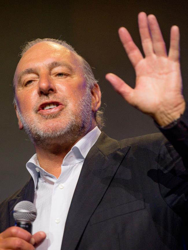 Former senior pastor Brian Houston. Picture: Getty