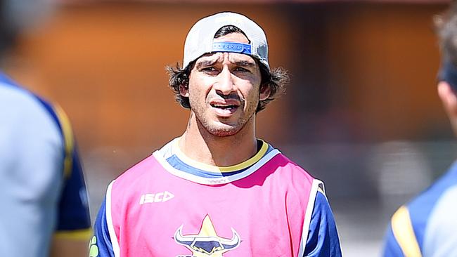 Johnathan Thurston at Cowboys training. Picture: Alix Sweeney