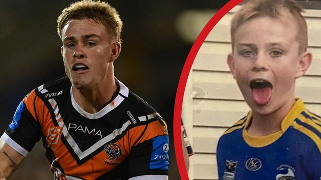 Lachlan Galvin has spent time in both the Wests Tigers and Parramatta Eels systems.