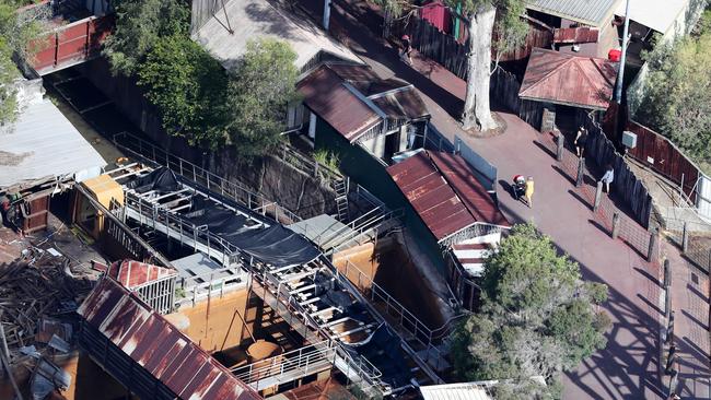 The Thunder River Rapids Ride. Picture: Nigel Hallett