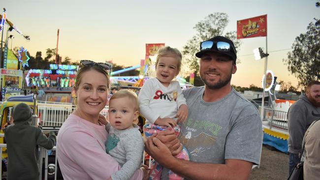 The Cubit family at the Gatton Show on Saturday, July 22, 2023. Picture: Peta McEachern