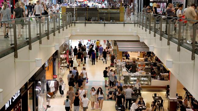 Singapore’s SPT REIT recently paid $670m for a 50 per cent stake Westfield Marion, pictured. Picture: Dean Martin